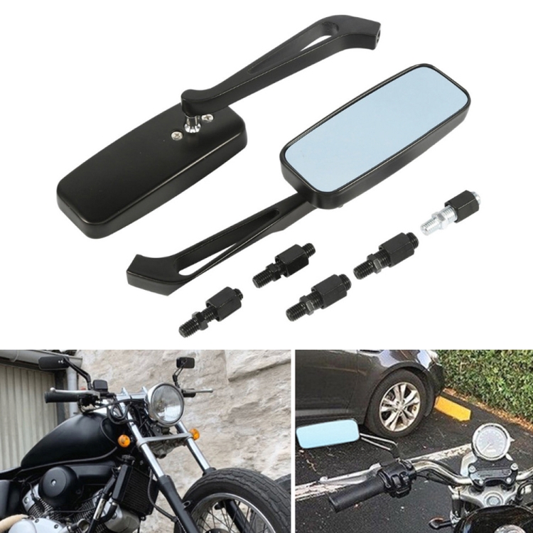 

Anti-glare Square Aluminum Motorcycle Modified Rearview Mirror