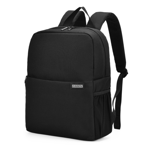 

CADeN L4 Double-layer Casual Business Computer Backpack USB Multi-function Digital Camera Bag(Black)