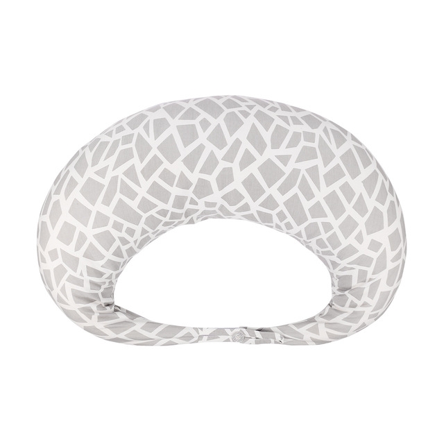 

Baby Nursing Pillows Baby Breastfeeding Pillow Newborn Cotton Feeding Waist Cushion(Grey)