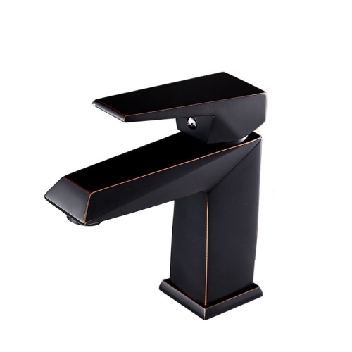 

Hardware Faucet Bathroom Hot & Cold Water Faucet, Specification: Black 99508