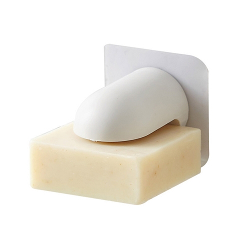 

Bathroom Punch Free Household Wall Mount Magnet Suction Drain Soap Box