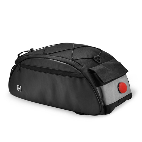 

SAHOO Large Capacity Safety Bicycle Shelf Package Tail Bag, Size: 41x18x18CM, Color:Lighted