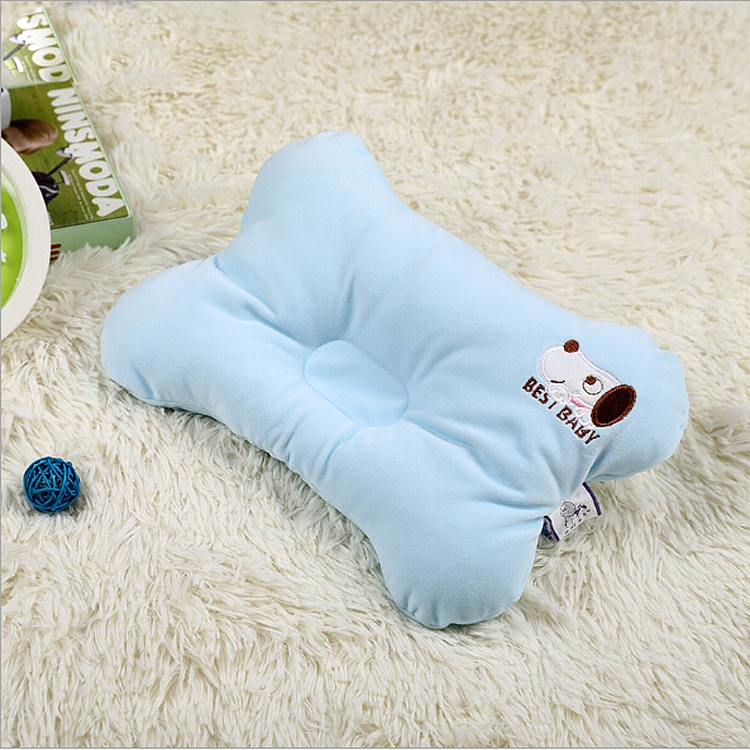 

2 PCS Four Seasons Cervical Protection Anti-head Stereotype Baby Pillow(Blue )