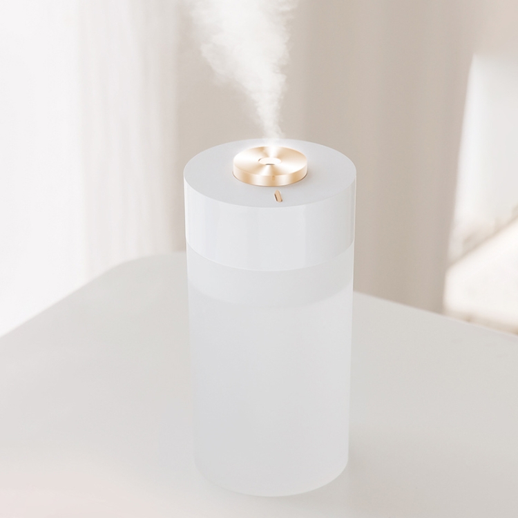 

BP3S USB Home Air Purifier Humidifier Mini with Night Light Humidifier, Style:Charge Type(White)