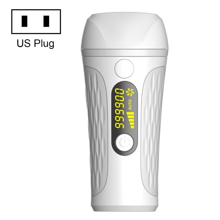 

Home Painless Laser Hair Removal Instrument, Specification:US Plug(White)