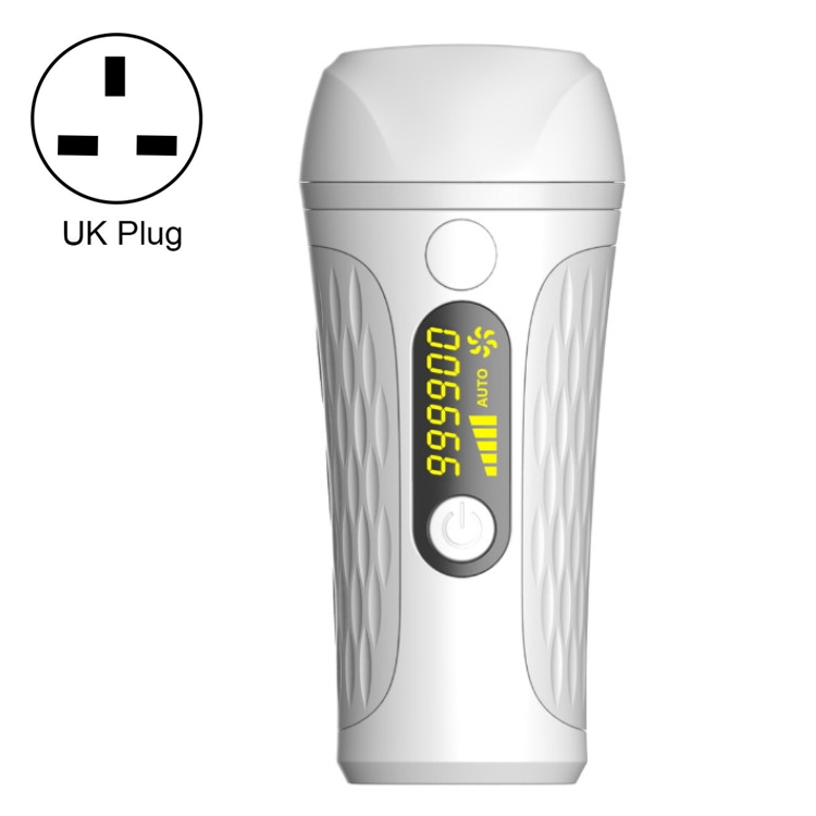 

Home Painless Laser Hair Removal Instrument, Specification:UK Plug(White)