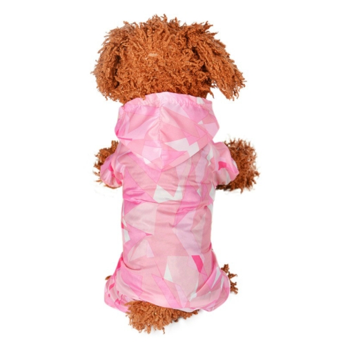 

Dog Sun Protection Clothing Breathable Thin Four-legged Clothes, Size:XS(Pink)