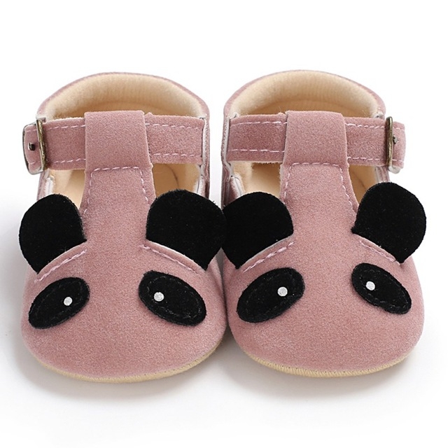 

Summer Girl Baby First Walkers Shoes Cute Panda Animal Fashion Toddler Shoes, Shoe Size: 13cm(Pink)