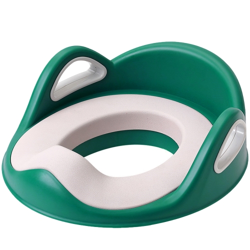 

Baby Auxiliary Toilet Cushion Toilet Seat(Green)