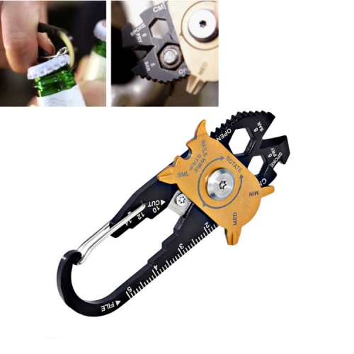 

20 in 1 Stainless Steel Wrench Screwdriver Creative Roulette Multifunctional Combination Tool Outdoor Survival Tool