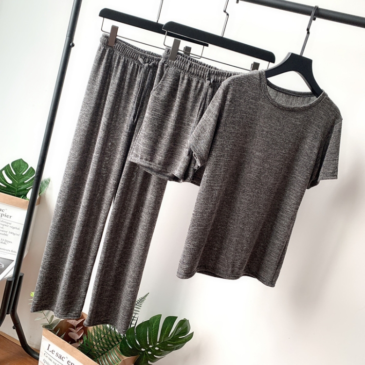 

Three-piece Lazy Home Casual Suits, Size: One Size(Gray )