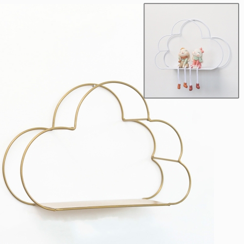 

Cloud-shaped Wall Decorative Wall Hanging Decorative Wall Decoration Without Nails(Bronze)