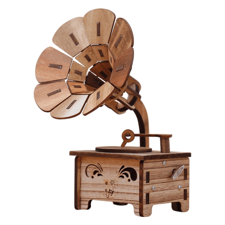

Creative Retro Nostalgic Phonograph Music Box Music Box Model Ornaments