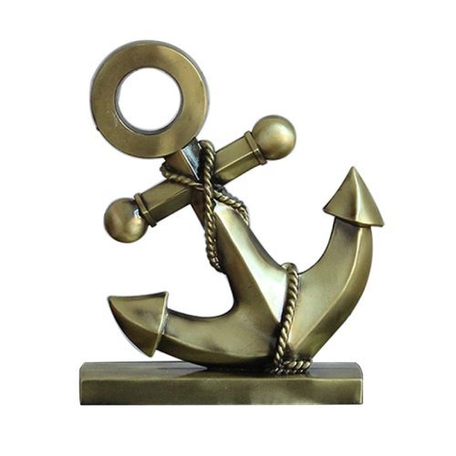 

Retro Wrought Iron Anchor Model Ornaments Creative Counter Display Decoration Furnishings