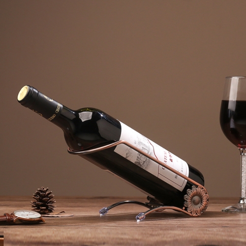 

Simple Wrought Iron Wine Rack Home Wine Cabinet Decoration