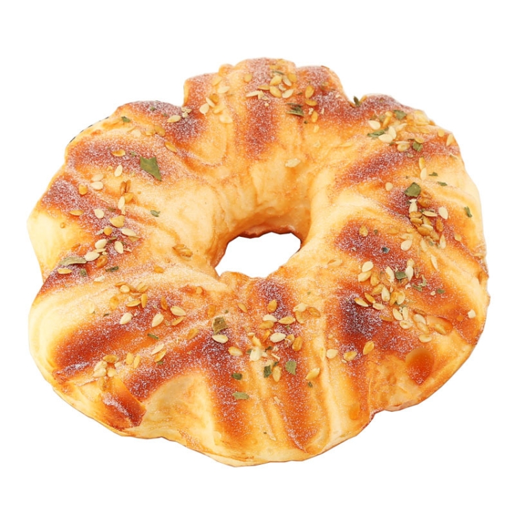 

PU Simulation Circle Sesame Bread Model photography Props Home Engineering Window Display