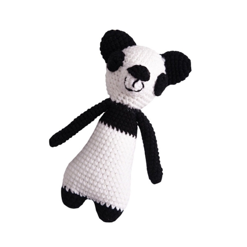

Baby Photo Ornaments Knitted Wool Small Animal Making Photography Costumes(Panda )