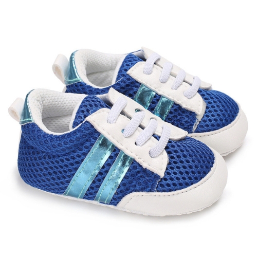 

Newborn Mesh Breathable Sneakers Baby Toddler Infant Shoes First Walkers Shoes(Blue)