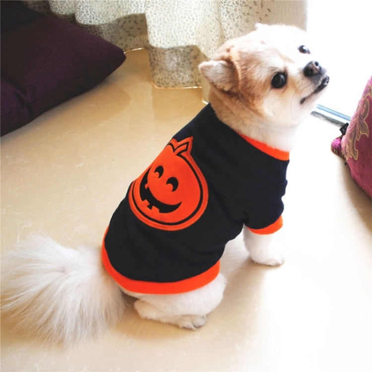 

Halloween Pet Costume Pumpkin Pet Clothes, Size: S(Blue )