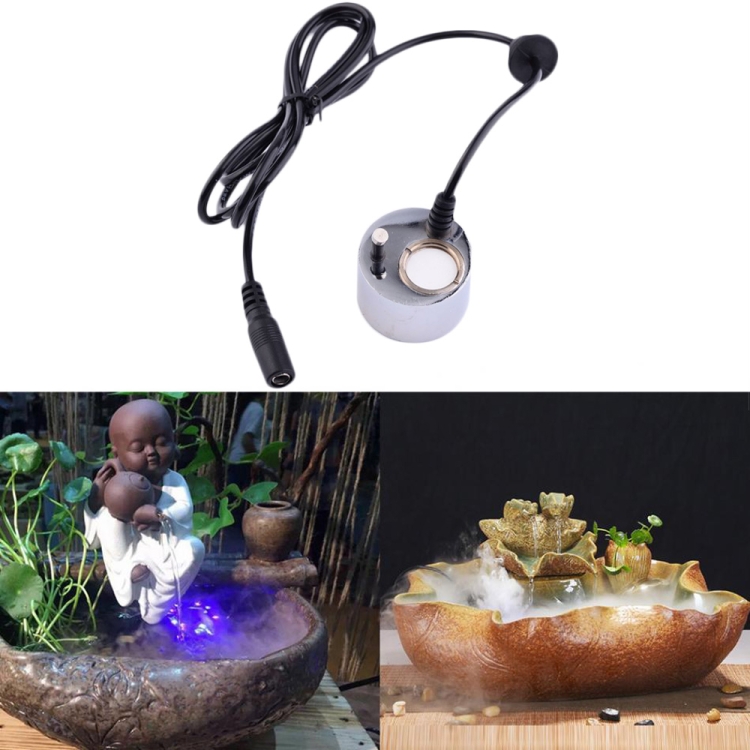 

Mini Air Humidifier Color Changing Ultrasonic Household Mist Maker Portable Water Mist for Pond / Water Tank