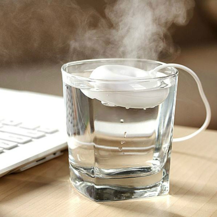 

Donut Shape Mini USB Air Humidifier Aroma Diffuser Purifier(White)