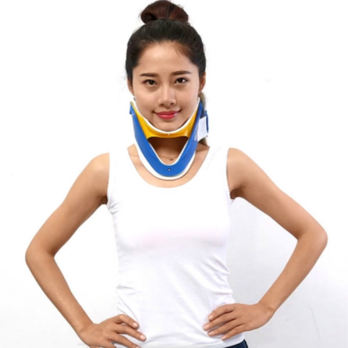 

Simple And Easy To Carry First-aid Protective Equipment 4-in-1 Warm Neck Protection Health Care Neck Support, Size:Children