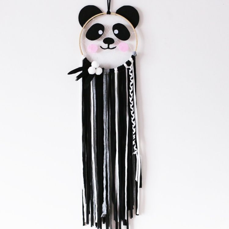 

Cute Children Room Bedroom Panda Wind Chime Pendant Decoration(Girl)