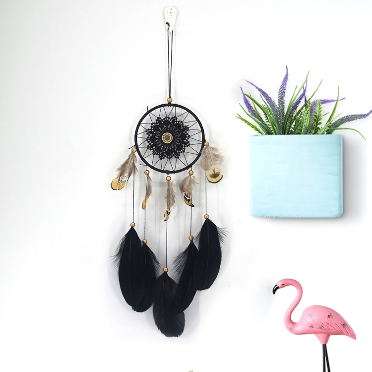 

Creative Beaded Lace Dream Catcher