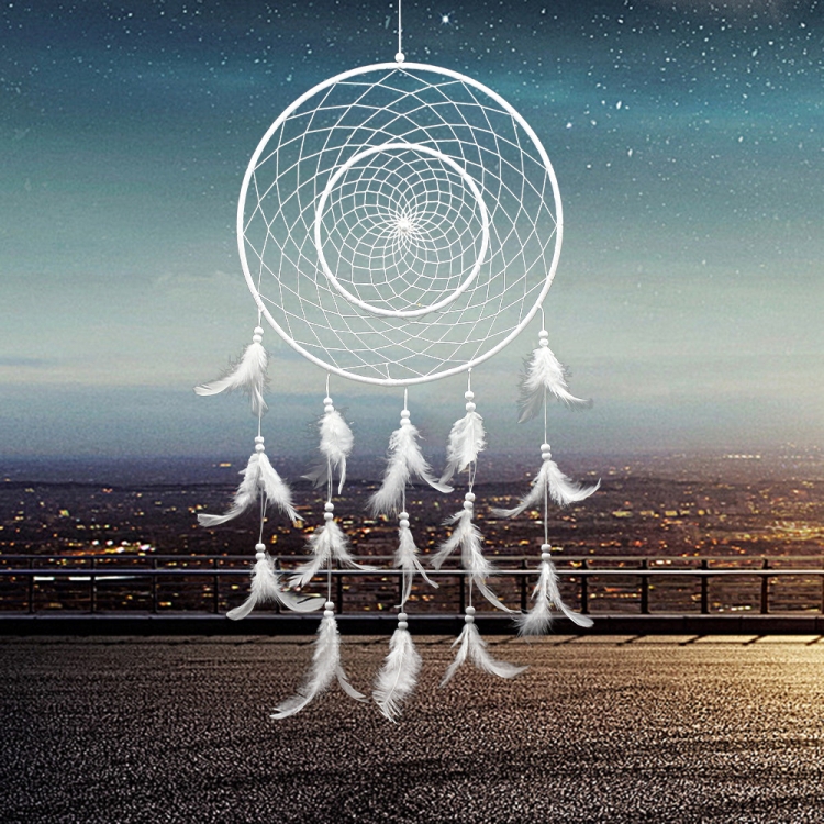 

Concentric Ring Dream Catcher Decoration Pendant
