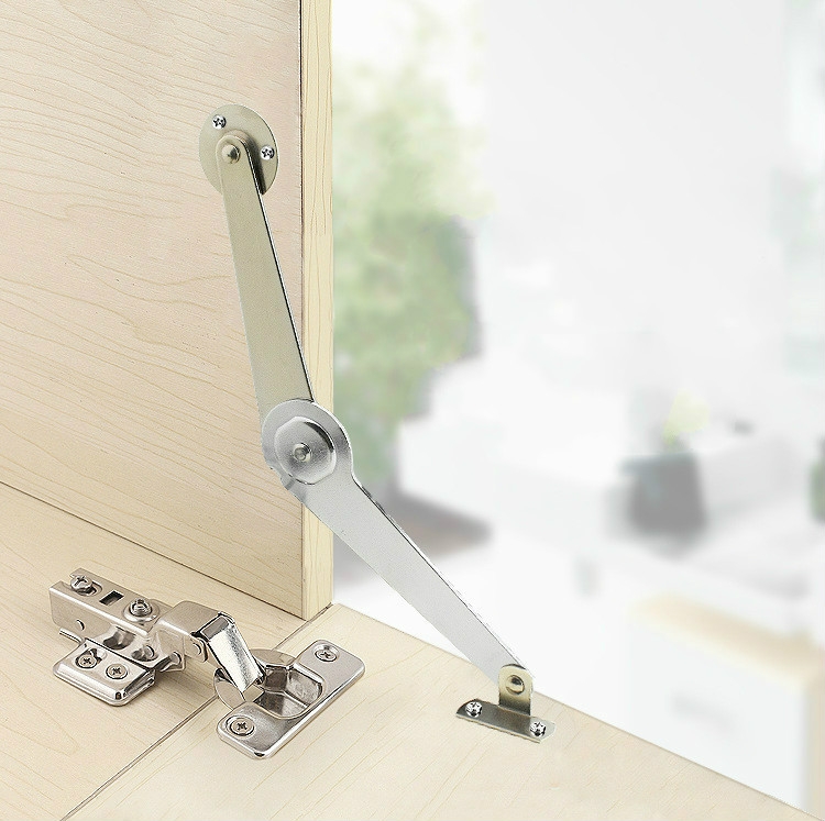 

Two-folded Strut Folding Lever Door Support Furniture Connector, Specification:5 Inchs Lever