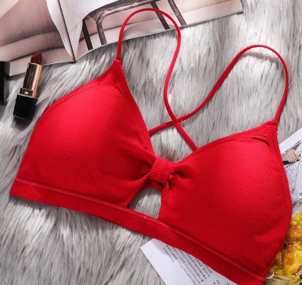 

Yoga Bra Women Padded Sports Bra, Size:One Size(Red)