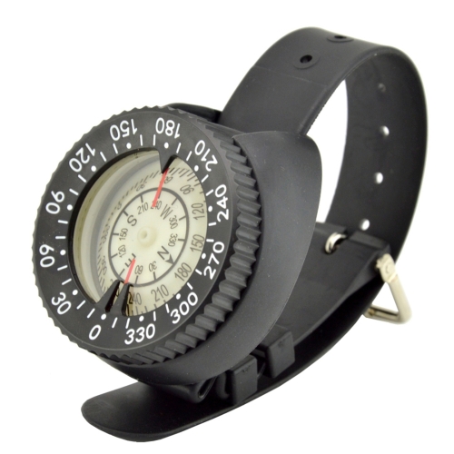 

PW60 Watch-style Diving Compass Strong Magnetic Fluorescence Dial Corrosion-resistant Compass