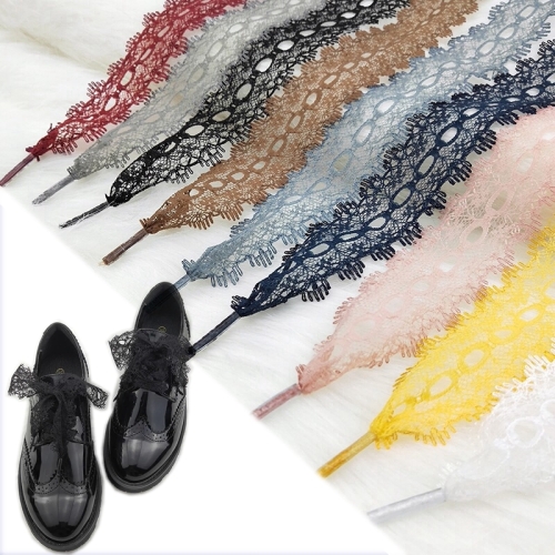 

Openwork Lace Laces Off White Shoes Sneaker Casuals Leather Shoelaces, Length:80cm(Wine Red)