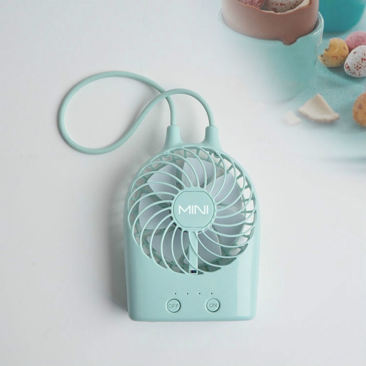 

Rechargeable Cute Mini Fan Desktop(Green)