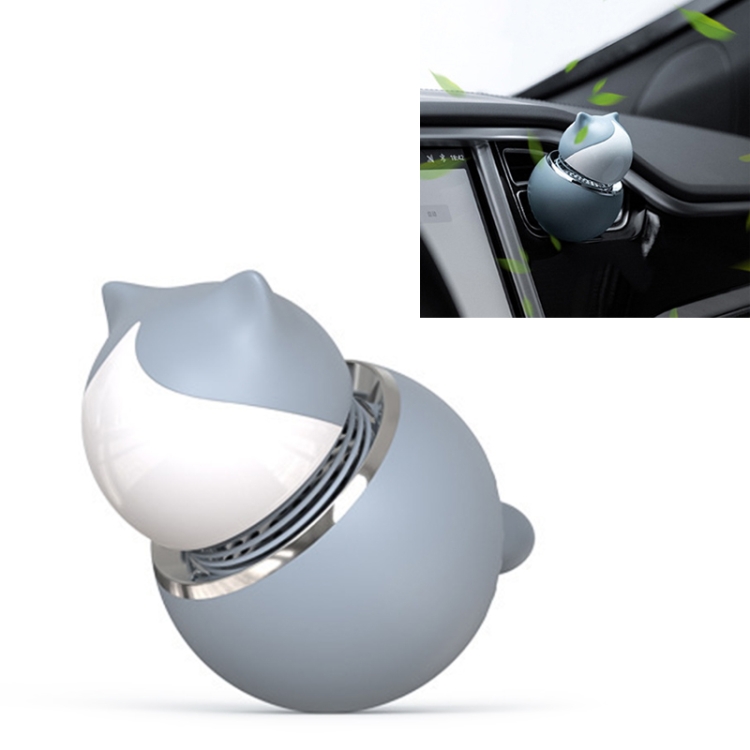 

Cute Cat Style Car Aromatherapy Car Air Outlet Aromatherapy Pendant Air Freshener(Blue White)