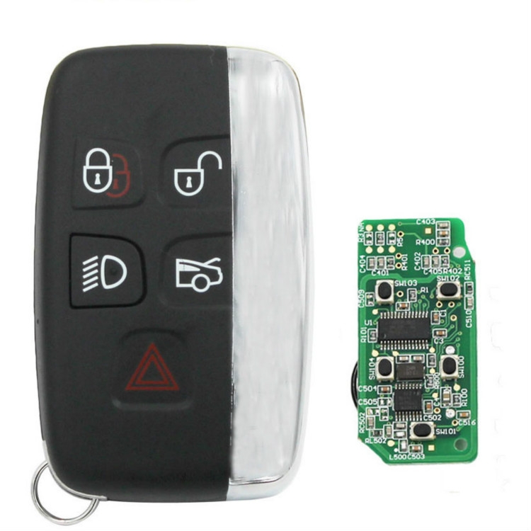 

5 Button Smart 315 Frequency Remote Key with Words for Sports Land Rover Range Rover