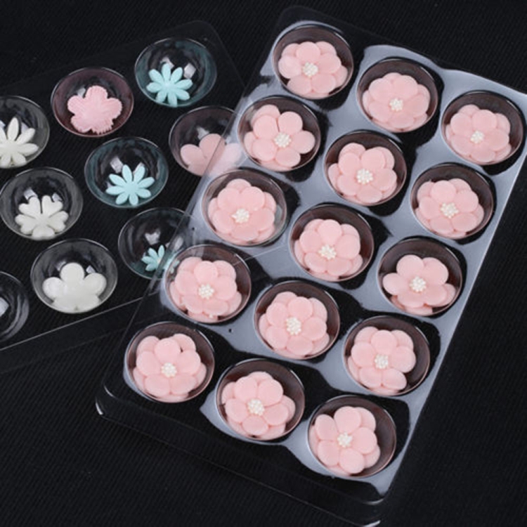 

5 PCS Cake Fondant Dry Mold Plastic Fondant Flower Shaping Cake Flower Dring Mold, Size:23.3x13.8cm