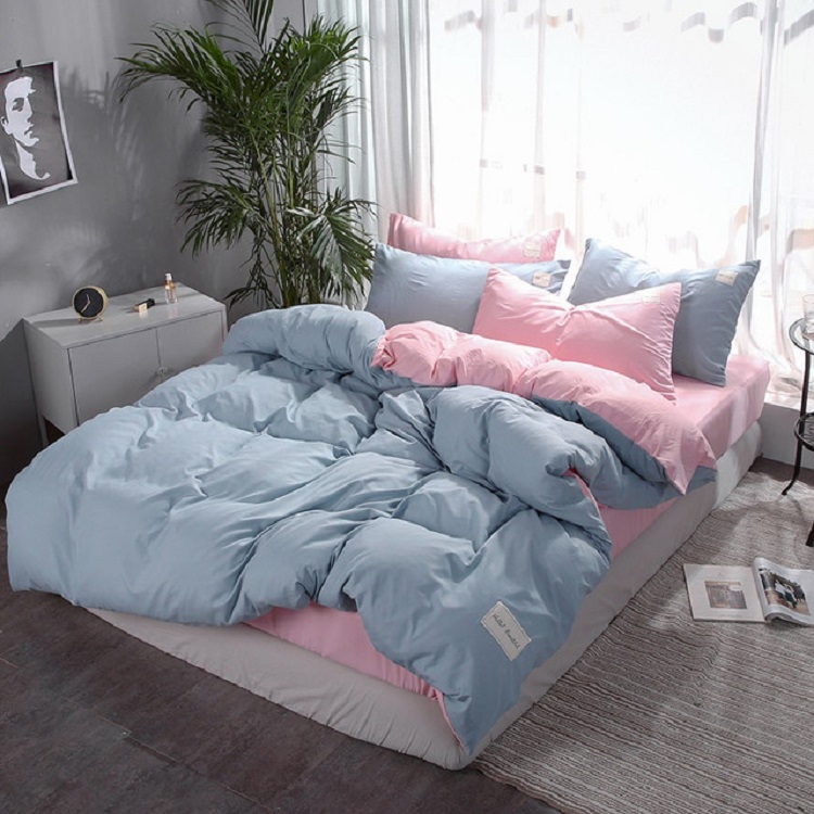 

Full Process Active Simple Seaweed Cotton Solid Color Sheets, Size:Suitable for 1.5-1.8m Bed(Water Sky Blue)