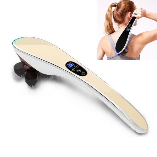 

Multifunctional Electric Body Massage Stick Electric Cervical Massager, Size:49x14.5x9.9cm(Gold)