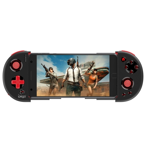 

ipega PG-9087S Red Warrior Bluetooth 4.0 Retractable Gamepad for Mobile Phones within 6.2 inches, Support Android / IOS Direct Connection(As Shown)