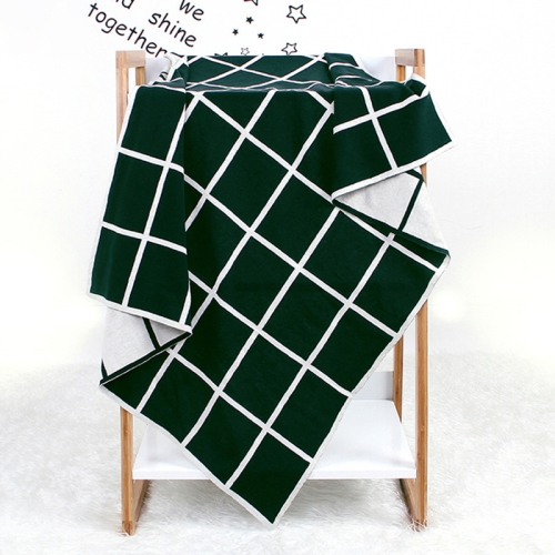 dark green swaddle blanket