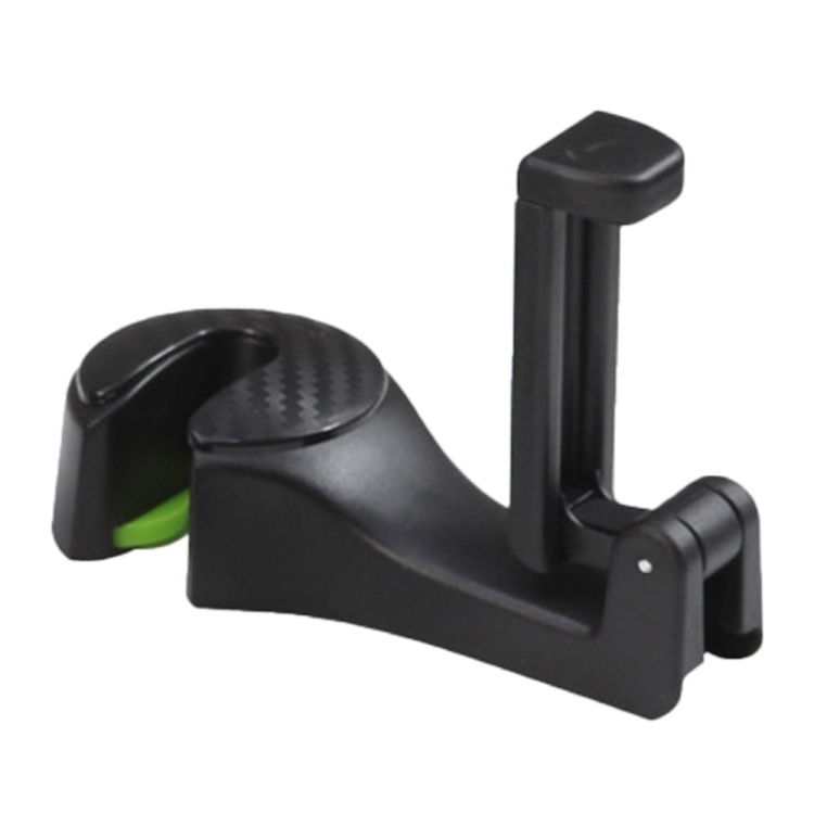 

Easy Install Universal Car Headrest Hook Max 5kg Vehicle Back Seat Hanger with Phone Holder(Black)