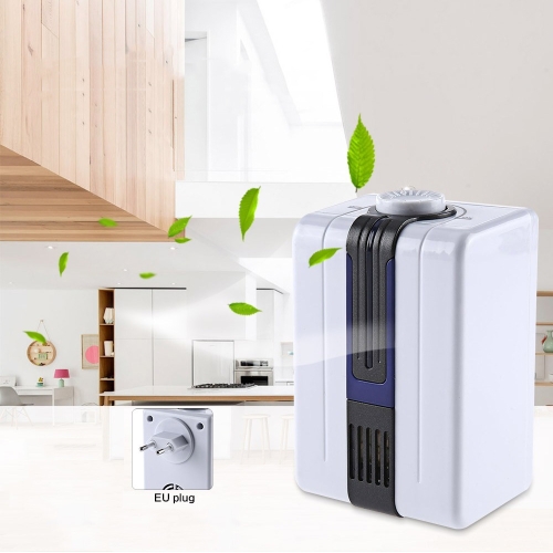 

Home Air Purifier Remove Formaldehyde Smoke Dust Negative Ion Purifier(AC 220V EU Plug Blue)