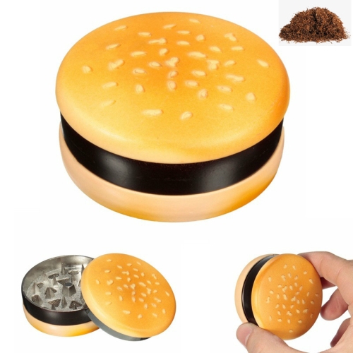 

3-layer Sharp-toothed Burger-shaped Cigarette Crusher