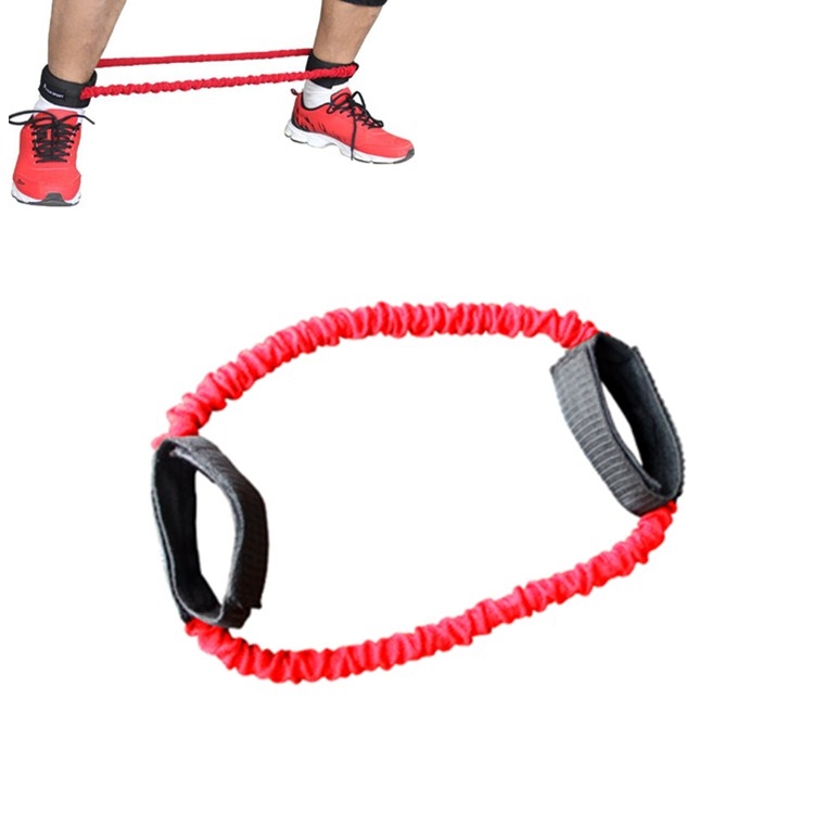 

Ankle Pull Rope Leg Training Elastic Rope, Color:Red 20LB