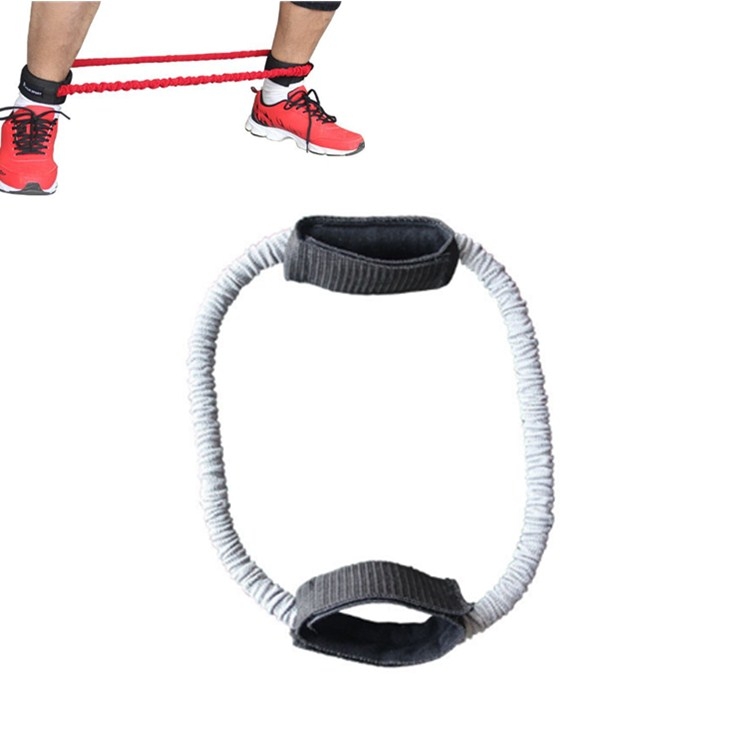 

Ankle Pull Rope Leg Training Elastic Rope, Color:Gray 40LB