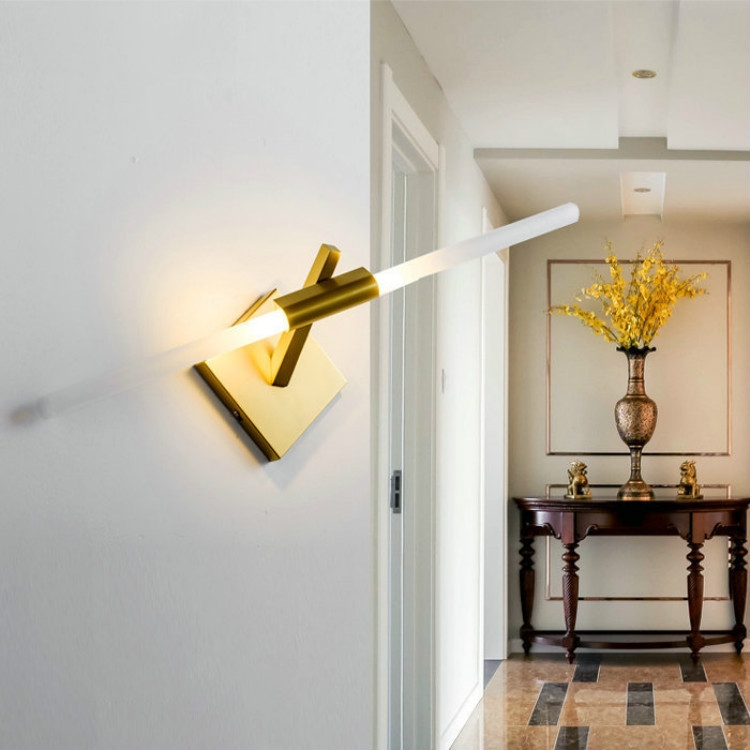 

Modern Rotatable Double-headed Tree Wall Lamp, Power source: Without Light Source