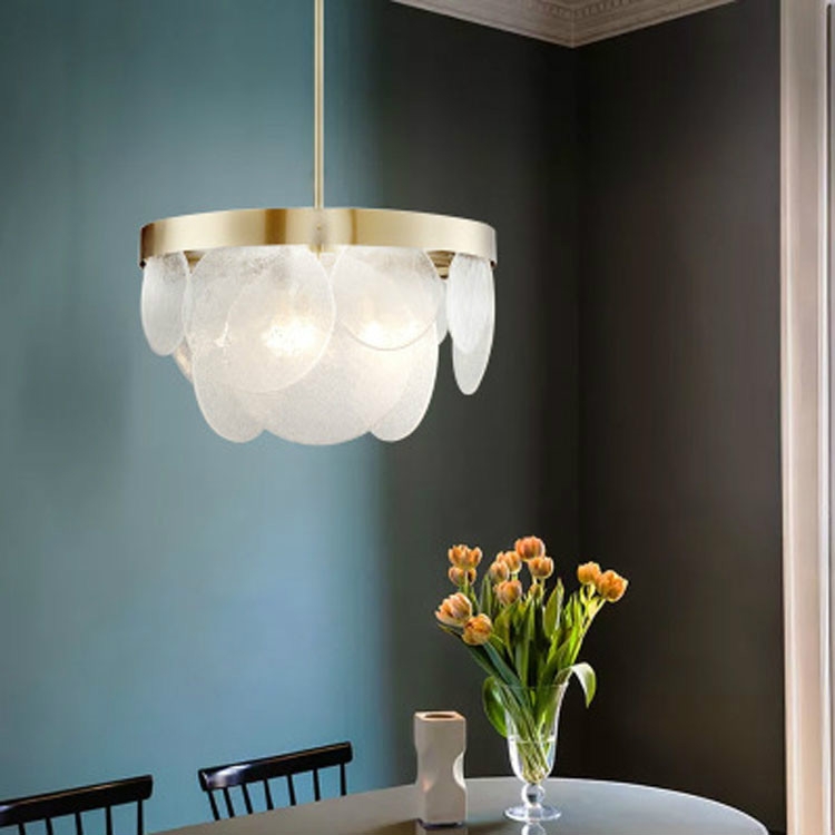 

60cm Creative Personality Simple Restaurant Bedroom Chandelier with 5W Three Color Light