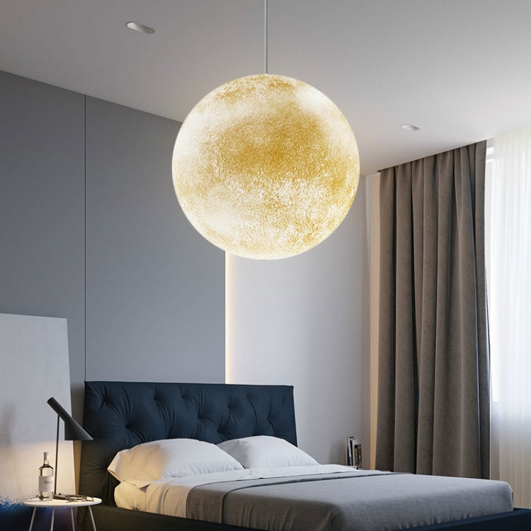 

60cm Creative Art Restaurant Moon Chandelier without Light Source
