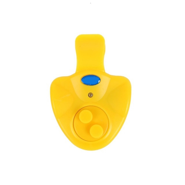 

Universal Fishing Alarm Electronic LED Light Fish Bite Sound Alert Clip On Fishing Rod(Yellow)